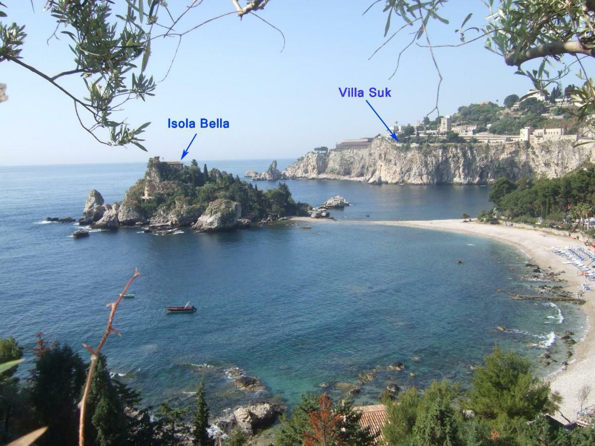 Villa Suk Taormina Exterior foto